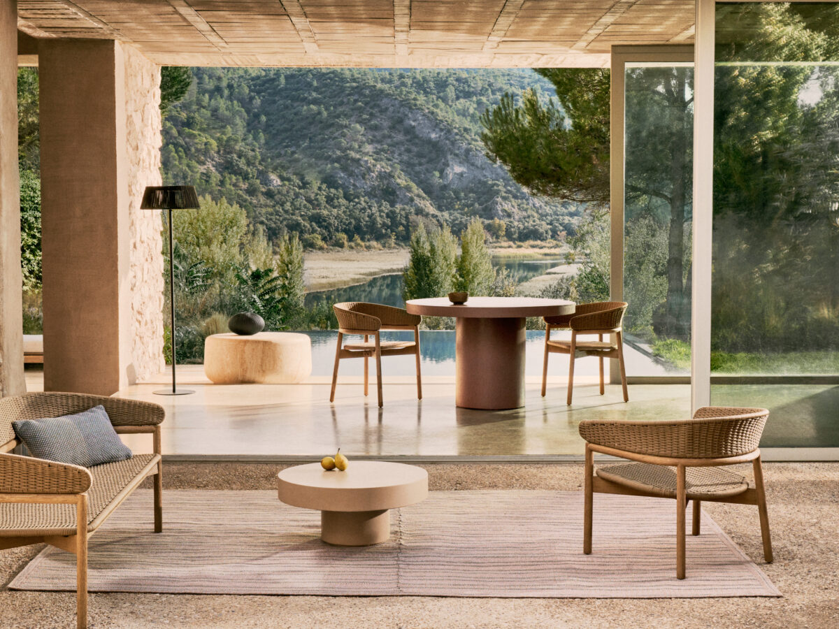 Why you’re seeing more curved backs in outdoor furniture design